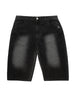 Black Denim Jorts