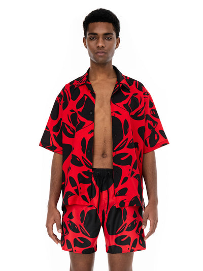 Strand Red Costume da Bagno