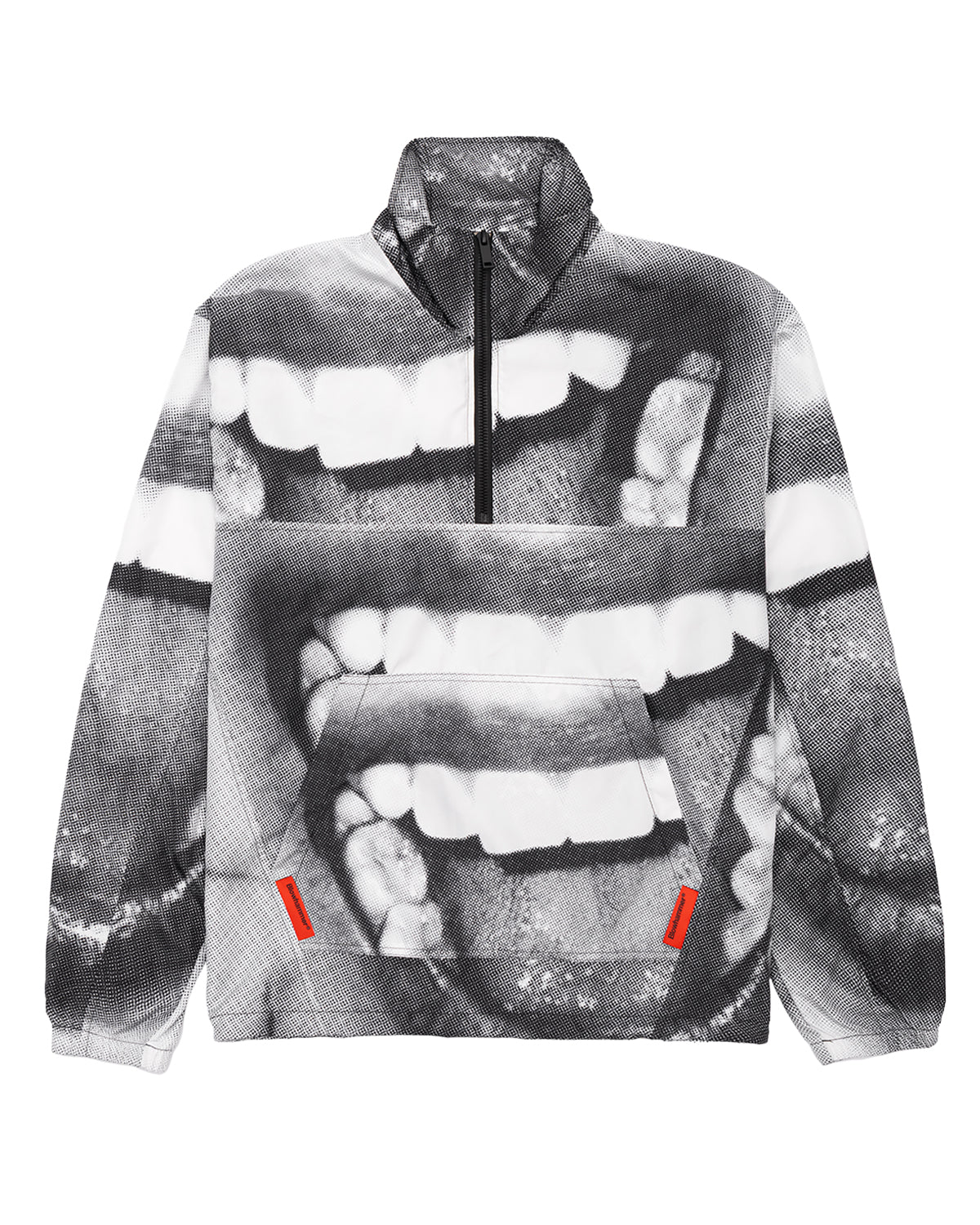 Smile Reißverschluss-Sweatshirt