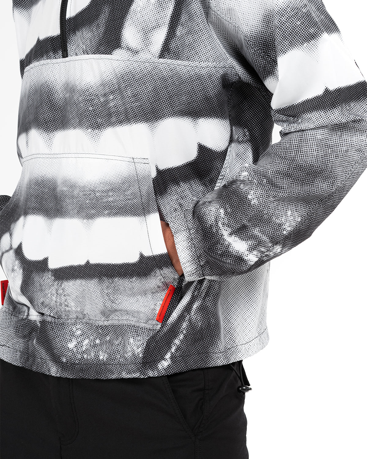 Smile Reißverschluss-Sweatshirt