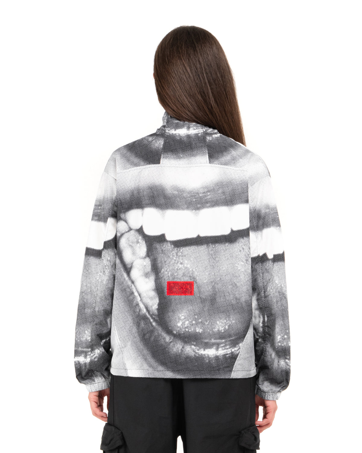Smile Reißverschluss-Sweatshirt