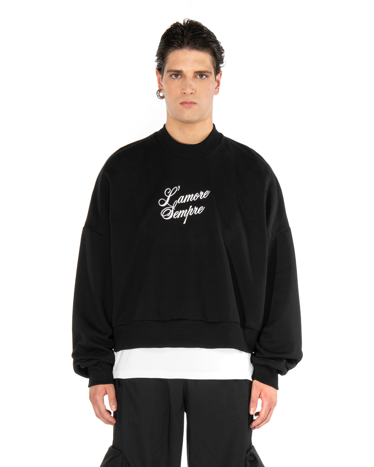 L' amore Sempre Rundhals-Sweatshirt