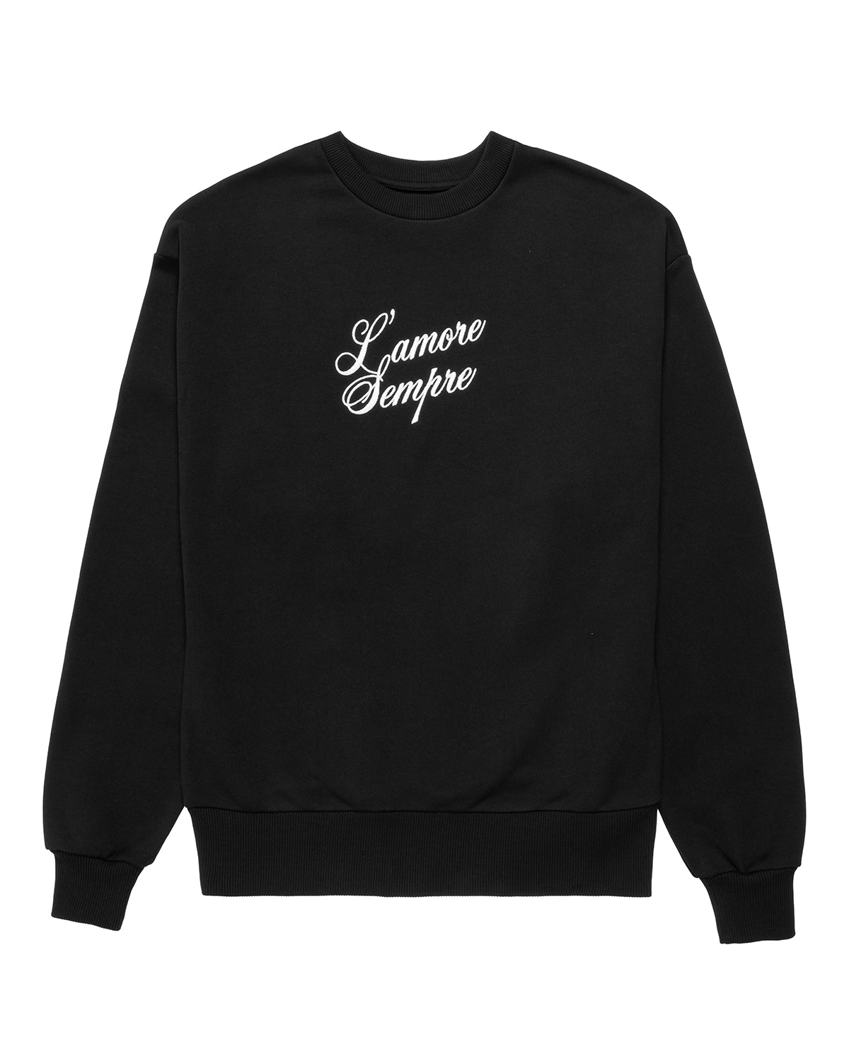 L' amore Sempre Rundhals-Sweatshirt