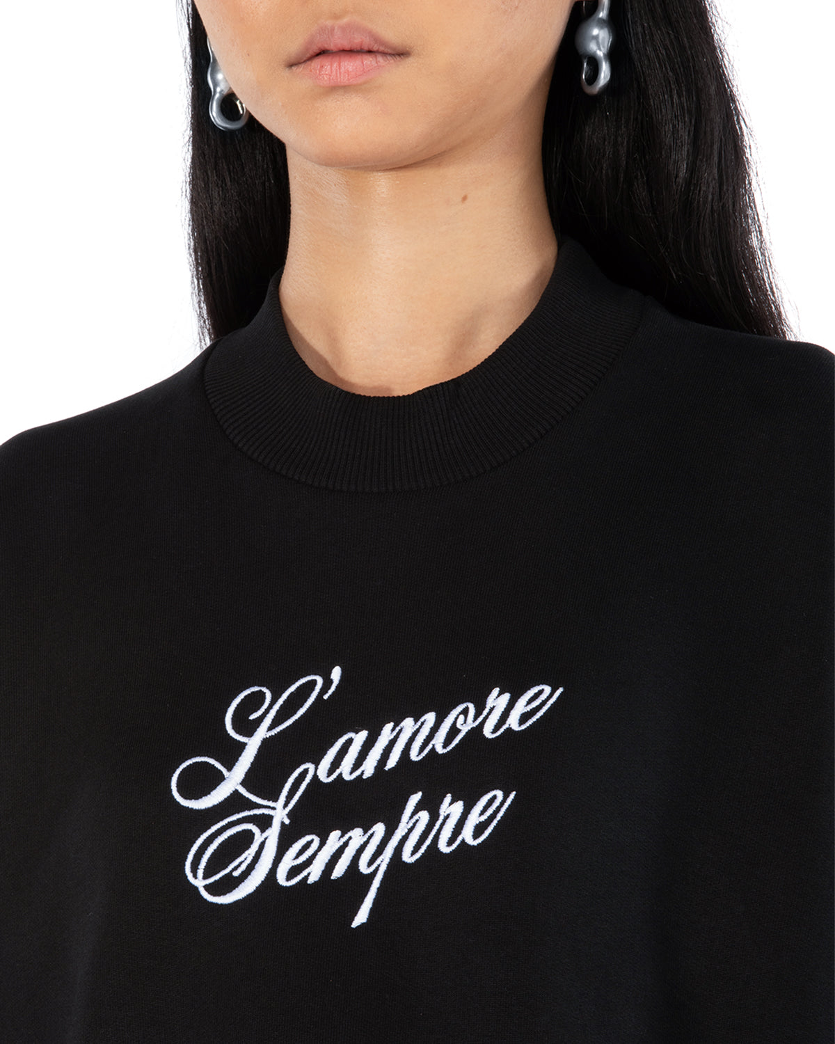 L' amore Sempre Rundhals-Sweatshirt