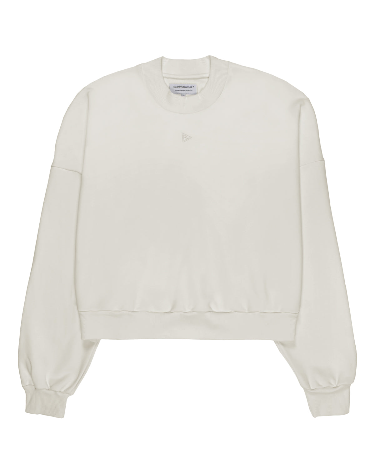 Minimal Cream Felpa Girocollo
