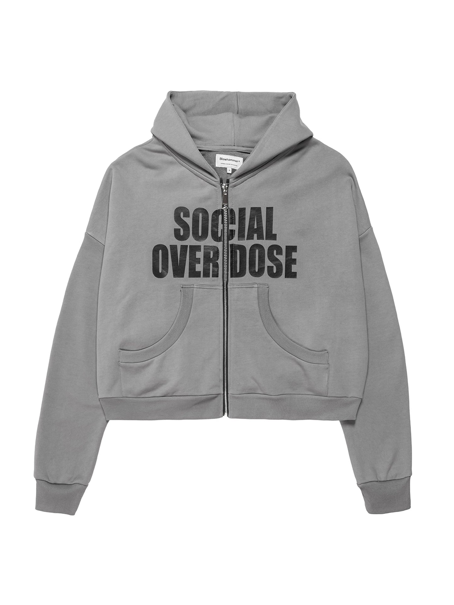 Social Overdose Felpa Cappuccio