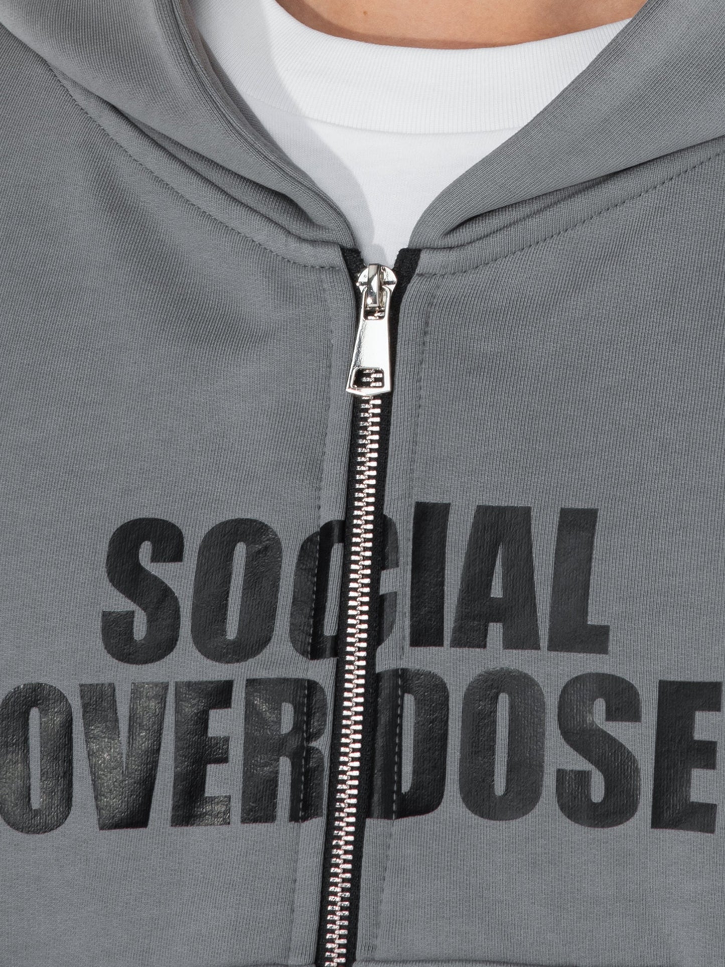 Social Overdose Felpa Cappuccio