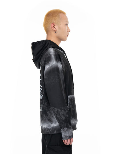 Black Noise Felpa Cappuccio