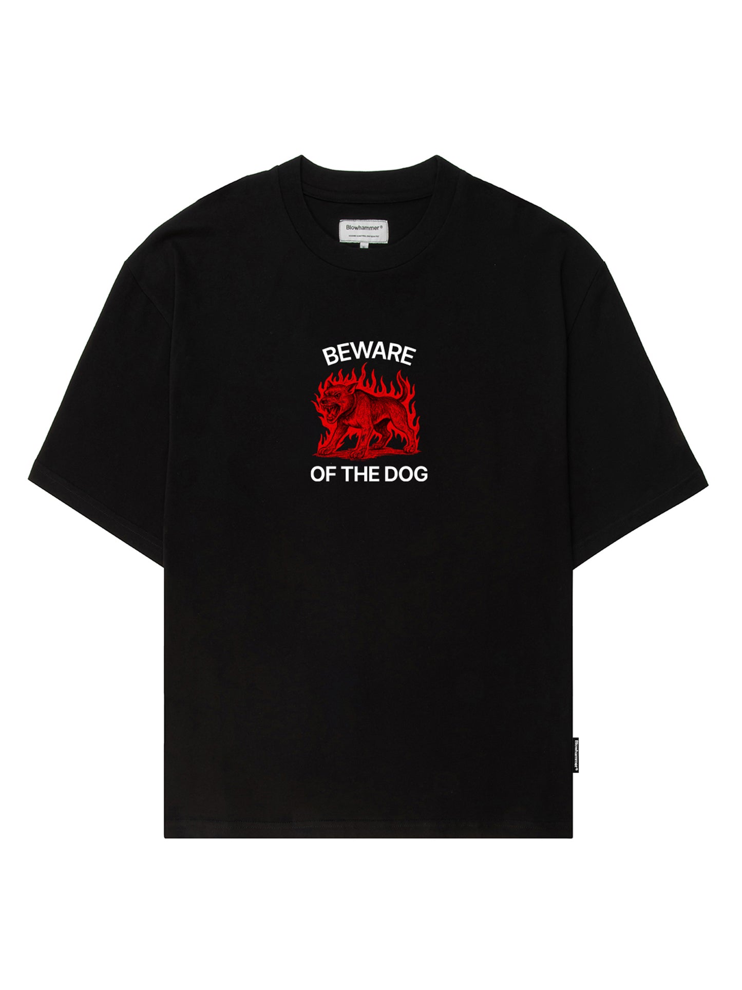 Hüten Sie sich vor dem T-Shirt des Hundes Nr. 2