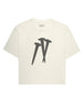 Nails T-Shirt Boxy Cream