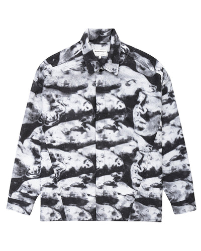 Black Camo Camicia Maniche Lunghe | Uomo