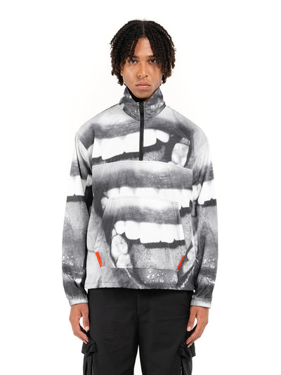 Smile Felpa Girocollo Zip