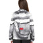 Smile Reißverschluss-Sweatshirt