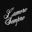 L' amore Sempre Rundhals-Sweatshirt