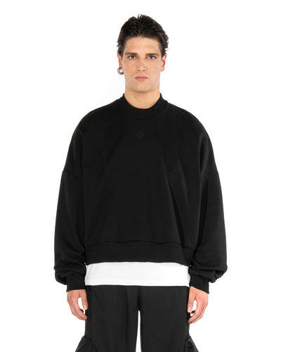 Minimal Rundhals-Sweatshirt