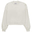 Minimal Cream Felpa Girocollo