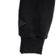 Minimal Black Felpa Cappuccio Zip