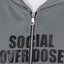 Social Overdose Felpa Cappuccio