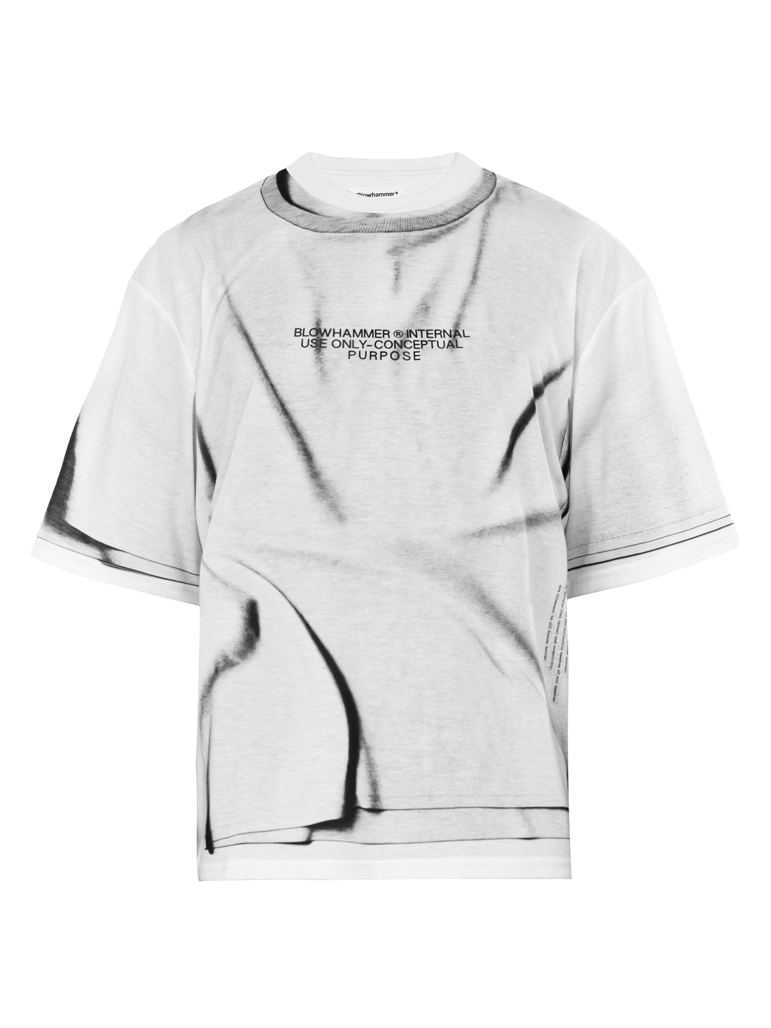 Wit T-shirt Crux, vooraanzicht