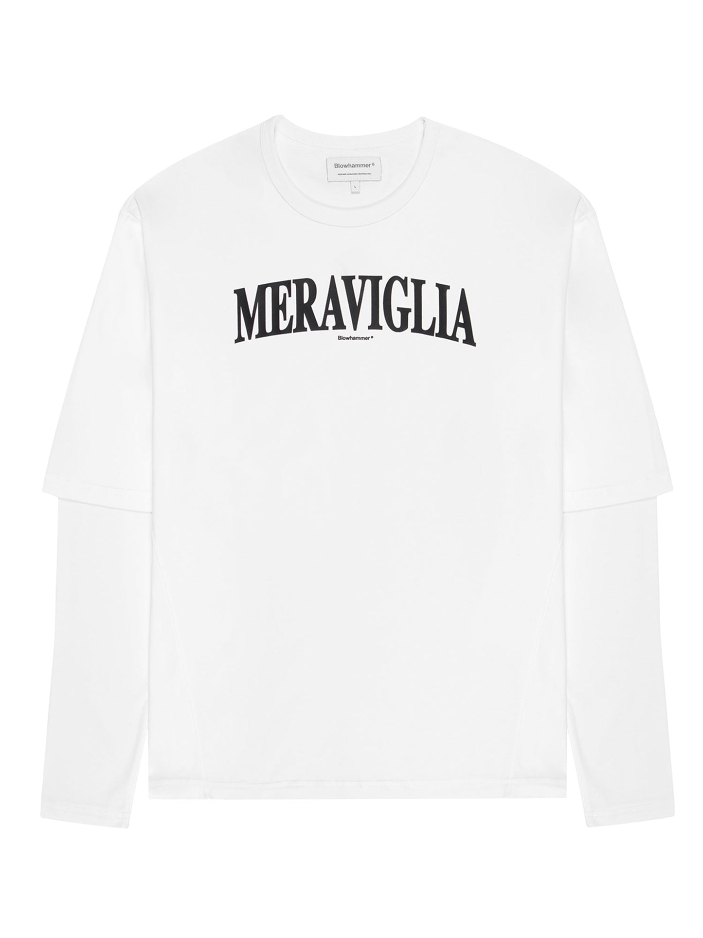 Meraviglia White Longsleeve | Uomo