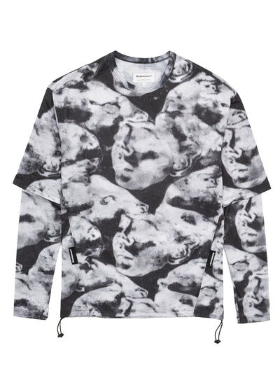 Camo Black Longsleeve | Donna
