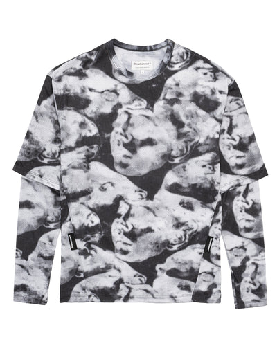 Camo Black Longsleeve | Donna