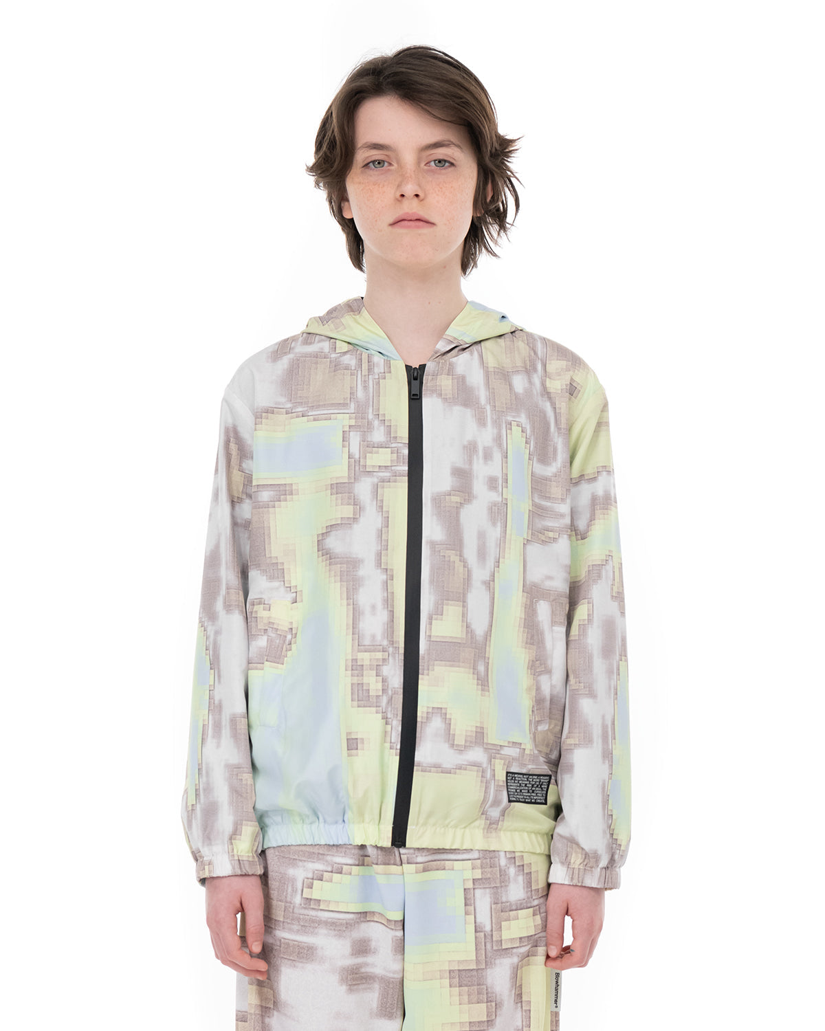 Mosaic Green  Windbreaker | Blowhammer