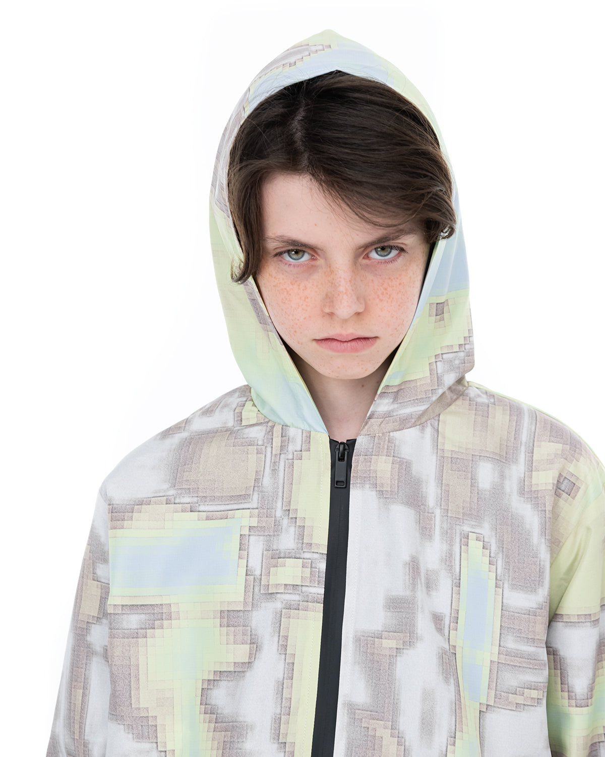 Mosaic Green  Windbreaker | Blowhammer