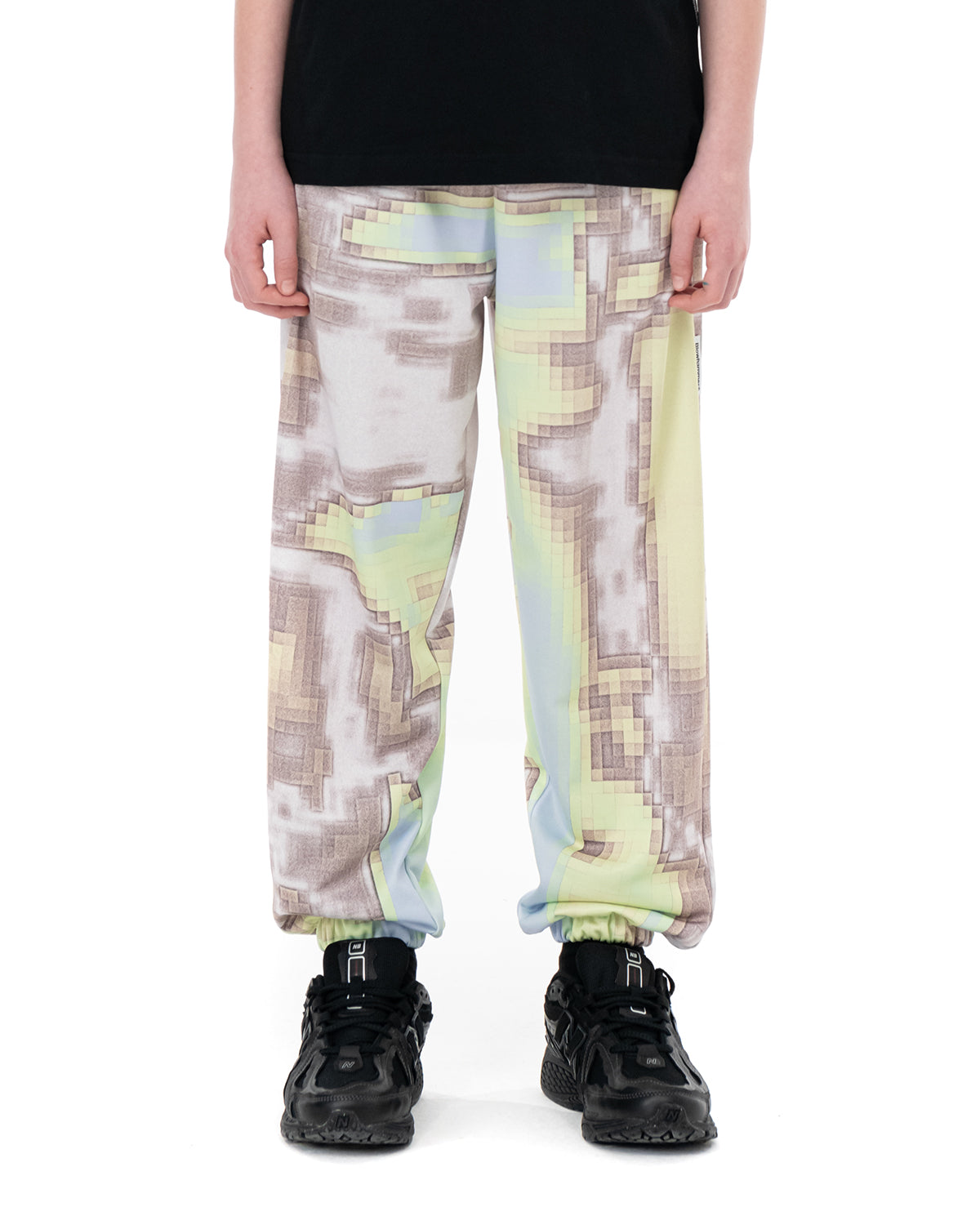 Mosaic Green Joggers | Blowhammer