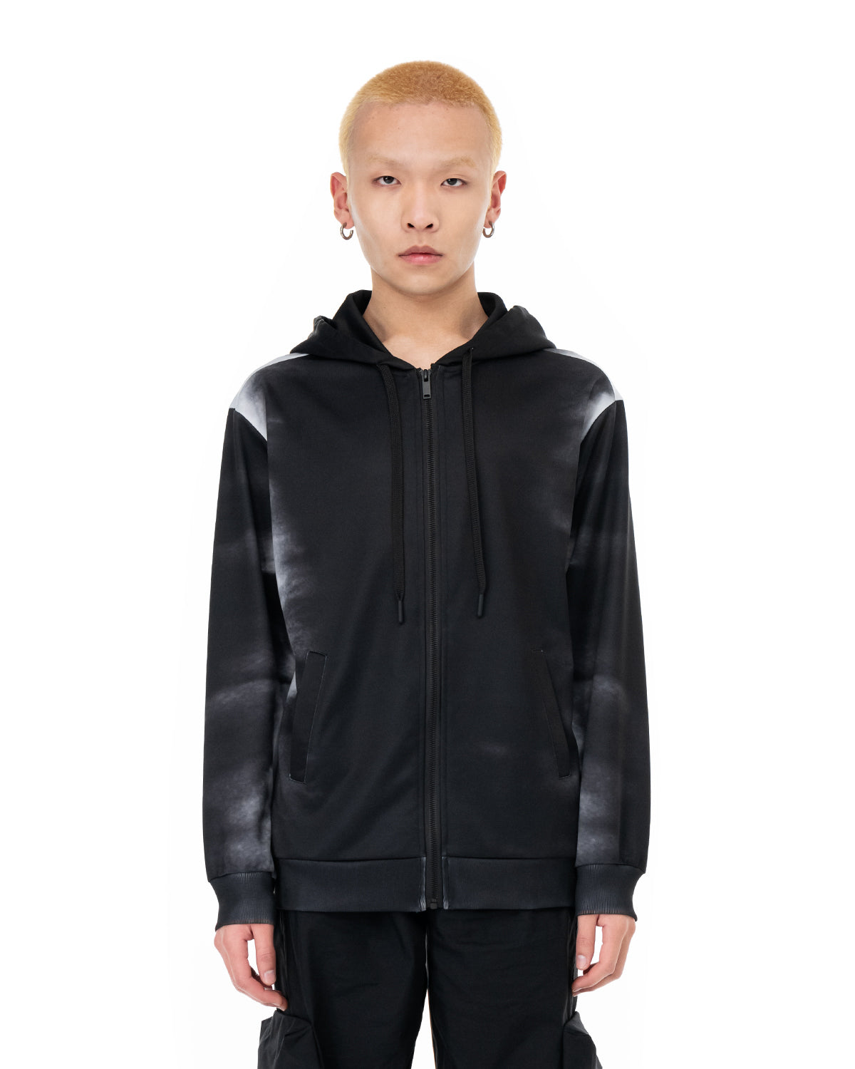 X-Ray Black Zip up Hoodie | Blowhammer